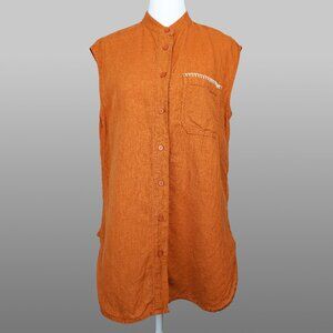 JW Anderson x UNIQLO Sleeveless Linen Top– Oversized XS (Fits Like M)